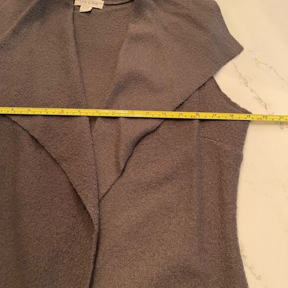 Charcoal Gray Wool Vest - Picture 7 of 10
